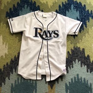 Longoria Stitched Majestic Rays Jersey